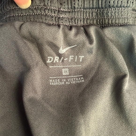 Nike Running shorts Black, White & Grey Star Athletic Lined Shorts Sz-2X. L13 - Picture 12 of 14